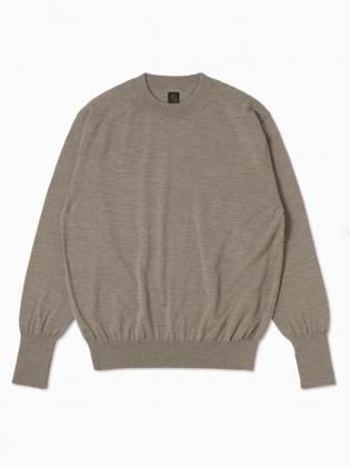 <img class='new_mark_img1' src='https://img.shop-pro.jp/img/new/icons6.gif' style='border:none;display:inline;margin:0px;padding:0px;width:auto;' />BATONER Хȥʡ 25aw " BABY WOOL CREW NECK " MELANGE BEIGE