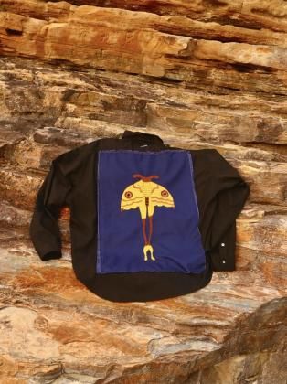 <img class='new_mark_img1' src='https://img.shop-pro.jp/img/new/icons6.gif' style='border:none;display:inline;margin:0px;padding:0px;width:auto;' />NODZOKU Υ 
" LILY'S EMBROIDERY SHIRTS(LOLO) " Black