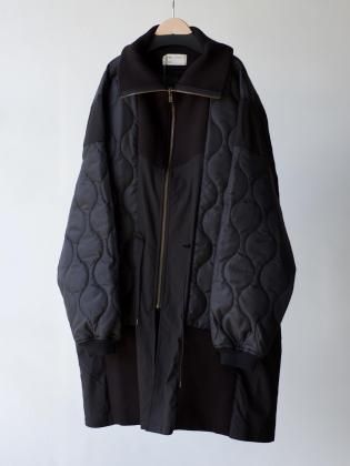 <img class='new_mark_img1' src='https://img.shop-pro.jp/img/new/icons6.gif' style='border:none;display:inline;margin:0px;padding:0px;width:auto;' />77circa ʥʥʥʥ 25aw 
" circa make wide turtle m-51 coat " black