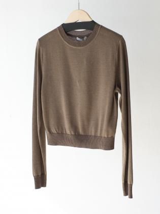 <img class='new_mark_img1' src='https://img.shop-pro.jp/img/new/icons6.gif' style='border:none;display:inline;margin:0px;padding:0px;width:auto;' />TAN  25aw / SMOOTH TENCEL WOOL KNIT LONG SLEEVES - BROWN
