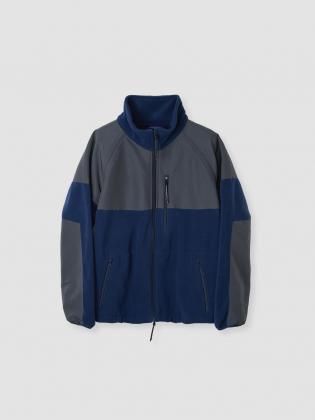 <img class='new_mark_img1' src='https://img.shop-pro.jp/img/new/icons6.gif' style='border:none;display:inline;margin:0px;padding:0px;width:auto;' />JOHN MASON SMITH  ᥤ ߥ 25aw " ZIP UP FLEECE LONG SLEEVE JACKET " NAVY