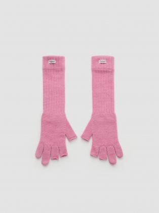 <img class='new_mark_img1' src='https://img.shop-pro.jp/img/new/icons6.gif' style='border:none;display:inline;margin:0px;padding:0px;width:auto;' />JANE SMITH 󥹥ߥ 25aw " 5G THREE FINGERLESS KNIT GLOVES " PINK