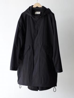 <img class='new_mark_img1' src='https://img.shop-pro.jp/img/new/icons6.gif' style='border:none;display:inline;margin:0px;padding:0px;width:auto;' />77circa ʥʥʥʥ 25aw " taslan nylon removable hood m-65 coat " BLACK