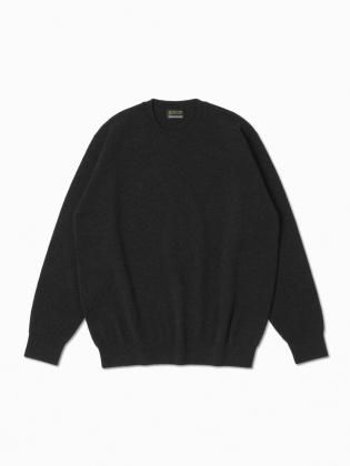 <img class='new_mark_img1' src='https://img.shop-pro.jp/img/new/icons6.gif' style='border:none;display:inline;margin:0px;padding:0px;width:auto;' />BATONER Хȥʡ 25aw " SUNSHINE CASHMERE CREW NECK " HEATHER BLACK