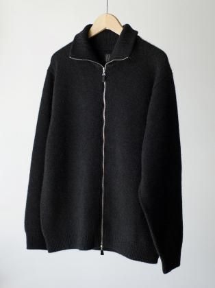 <img class='new_mark_img1' src='https://img.shop-pro.jp/img/new/icons6.gif' style='border:none;display:inline;margin:0px;padding:0px;width:auto;' />BATONER Хȥʡ 25aw " INNOCENT CASHMERE MIDDLE WEIGHT DRIVERS KNIT " MELANGE BLACK
