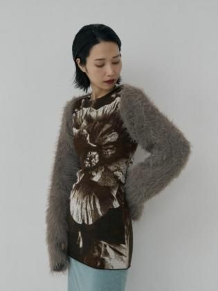 <img class='new_mark_img1' src='https://img.shop-pro.jp/img/new/icons6.gif' style='border:none;display:inline;margin:0px;padding:0px;width:auto;' />Mediam ߥǥ 25aw / Shaggy Arm Warmers - GRAY