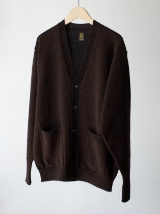 <img class='new_mark_img1' src='https://img.shop-pro.jp/img/new/icons6.gif' style='border:none;display:inline;margin:0px;padding:0px;width:auto;' />BATONER Хȥʡ 25aw " BABY ALPACA KURUMI TENJIKU V CARDIGAN " BROWN