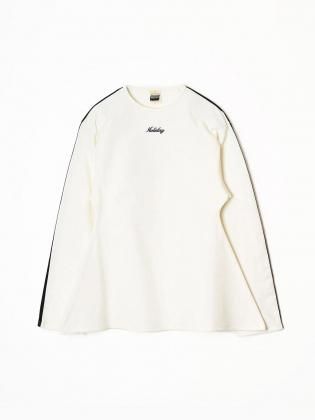 <img class='new_mark_img1' src='https://img.shop-pro.jp/img/new/icons6.gif' style='border:none;display:inline;margin:0px;padding:0px;width:auto;' />HOLIDAY ۥǥ 25aw " LINE FLARE WARM TOPS " WHITE