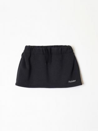 <img class='new_mark_img1' src='https://img.shop-pro.jp/img/new/icons6.gif' style='border:none;display:inline;margin:0px;padding:0px;width:auto;' />HOLIDAY ۥǥ 25aw " THERMAL PRO FLEECE TUCK MINI SKIRT " BLACK
