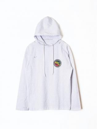 <img class='new_mark_img1' src='https://img.shop-pro.jp/img/new/icons6.gif' style='border:none;display:inline;margin:0px;padding:0px;width:auto;' />HOLIDAY ۥǥ 25aw " SUPER FINE DRY DAMAGE L/S HOODIERASTER CIRCLE " S.GRAY