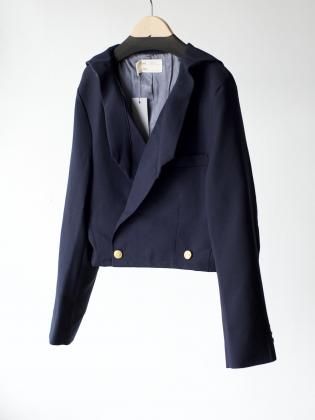 <img class='new_mark_img1' src='https://img.shop-pro.jp/img/new/icons6.gif' style='border:none;display:inline;margin:0px;padding:0px;width:auto;' />77circa ʥʥʥʥ 25aw " circa make navy blazer sailor jacket " NAVY