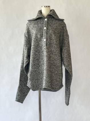 <img class='new_mark_img1' src='https://img.shop-pro.jp/img/new/icons6.gif' style='border:none;display:inline;margin:0px;padding:0px;width:auto;' />ANNIK ˥å 25aw / Habit high-neck pullover - GRAY