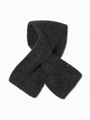 <img class='new_mark_img1' src='https://img.shop-pro.jp/img/new/icons6.gif' style='border:none;display:inline;margin:0px;padding:0px;width:auto;' />BATONER Хȥʡ 25aw " FLUFFY HOLE MUFFLER " MELANGE BLACK