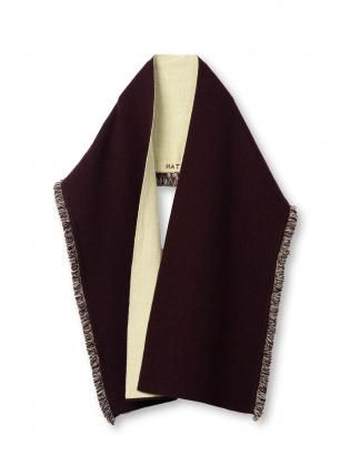 <img class='new_mark_img1' src='https://img.shop-pro.jp/img/new/icons6.gif' style='border:none;display:inline;margin:0px;padding:0px;width:auto;' />TAN  25aw / REVERSIBLE CASHMERE KNIT SCARF - WINELT GREEN