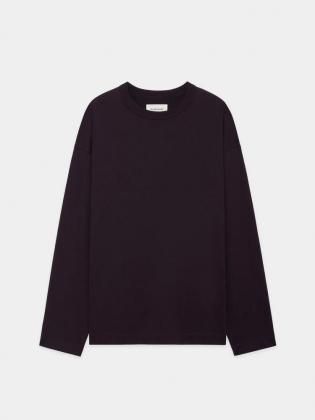 <img class='new_mark_img1' src='https://img.shop-pro.jp/img/new/icons6.gif' style='border:none;display:inline;margin:0px;padding:0px;width:auto;' />MARKAWARE ޡ 25aw 
" ˥åGIZA 60/3 ХХŷ եȥեåL/S Tee " Purple 