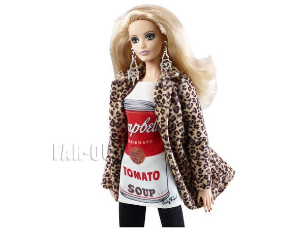 バービー アンディ・ウォーホル キャンベルスープ トマト Barbie Andy Warhol Campbell's Soup ドール 人形 -  FAR-OUT