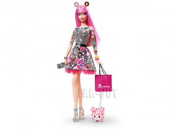 バービー ラブズ トキドキ 10周年記念 ドール 人形 ブラックラベル Barbie Loves tokidoki（CMV57）