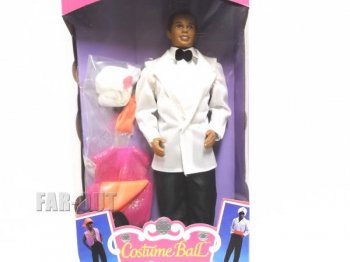 ケン 黒人 Costume Ball 着せ替えファッション付き ドール 人形 1990年