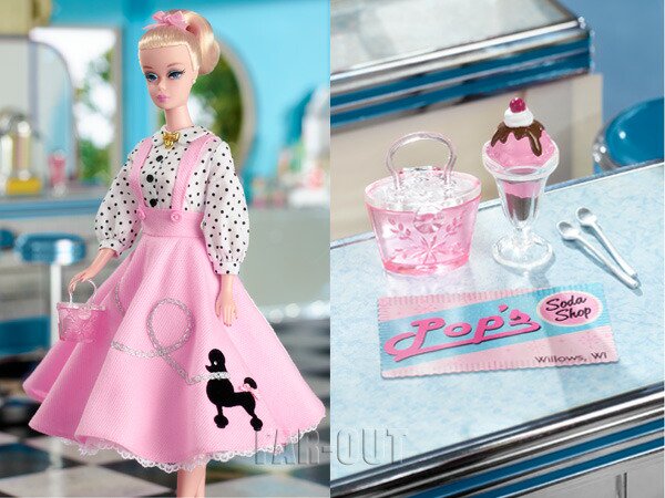 バービー バービー人形 DGX89 Barbie Soda Shop Doll BFC Exclusive!