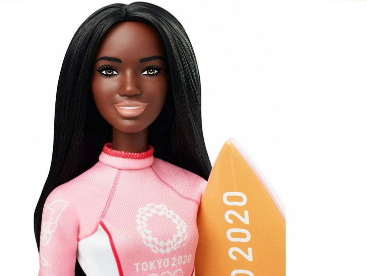 バービー 東京オリンピック 2020 サーフィン ポーザブル ドール 人形 ブラック 黒人 Barbie Tokyo 2020 Olympic  Surfing - FAR-OUT