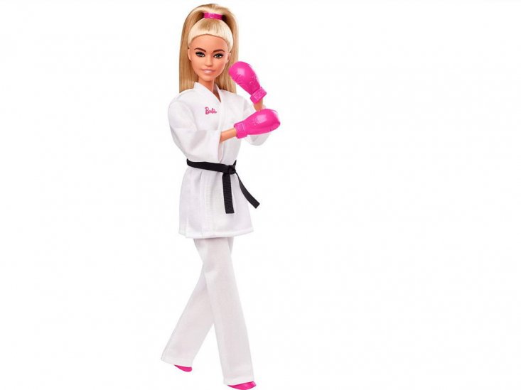 バービー 東京オリンピック 2020 空手 ポーザブル ドール 人形 ブロンドヘア Barbie Tokyo 2020 Olympic Karate  からてのせんしゅ - FAR-OUT