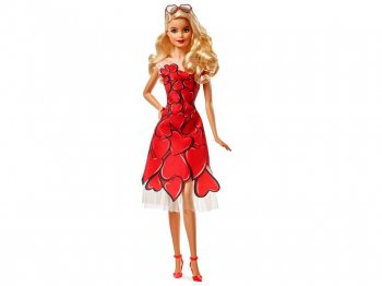 Сӡ Х󥿥 ֥졼 ɡ ͷ ϡȤΥɥ쥹 ʸƥåդ Barbie Celebration Doll Valentine's Day (FXC74)