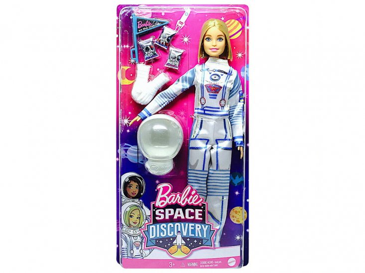 バービー 宇宙飛行士 ドール 小物付き スペース ディスカバリー 人形 アストロノート ブロンドヘア Barbie Space Discovery  Astronaut Doll Set (GTW30) - FAR-OUT