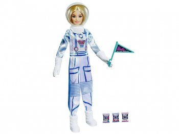 バービー 宇宙飛行士 ドール 小物付き スペース ディスカバリー 人形 アストロノート ブロンドヘア Barbie Space Discovery Astronaut Doll Set (GTW30)