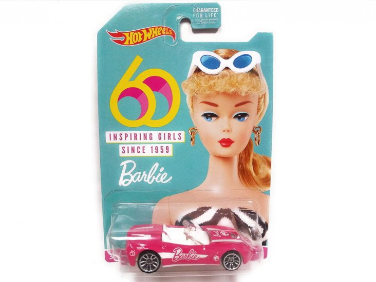 ホットウィール バービー 60周年記念 シボレー コルベット スティングレイ ダイキャストカー ミニカー Hot Wheels Barbie  Corvette Stingray - FAR-OUT