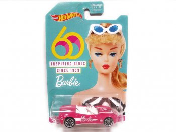 ホットウィール バービー 60周年記念 シボレー コルベット スティングレイ ダイキャストカー ミニカー Hot Wheels Barbie Corvette Stingray