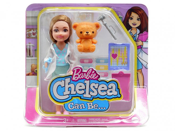 バービー チェルシー ドクター ドール 小物付き 人形 Barbie Chelsea