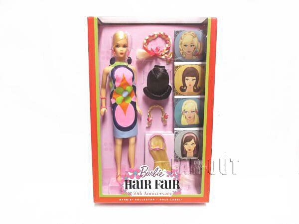 バービー ヘア・フェア 50周年記念 2017 復刻版 ドール 人形 Barbie ...