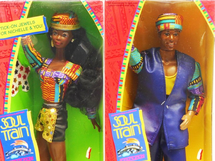 バービー ソウルトレイン Shani & フレンズ ブラック 黒人 ドール 人形 4点セット マテル社 Barbie Soul Train -  FAR-OUT