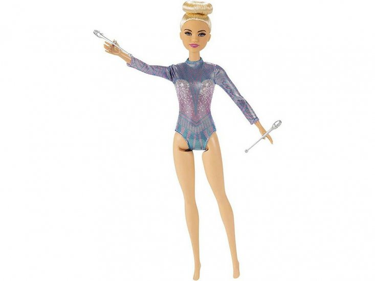 バービー 新体操 リボン こん棒 ドール 人形 クラブ Barbie Rhythmic Gymnast Doll You can be  anything (GTN65) - FAR-OUT