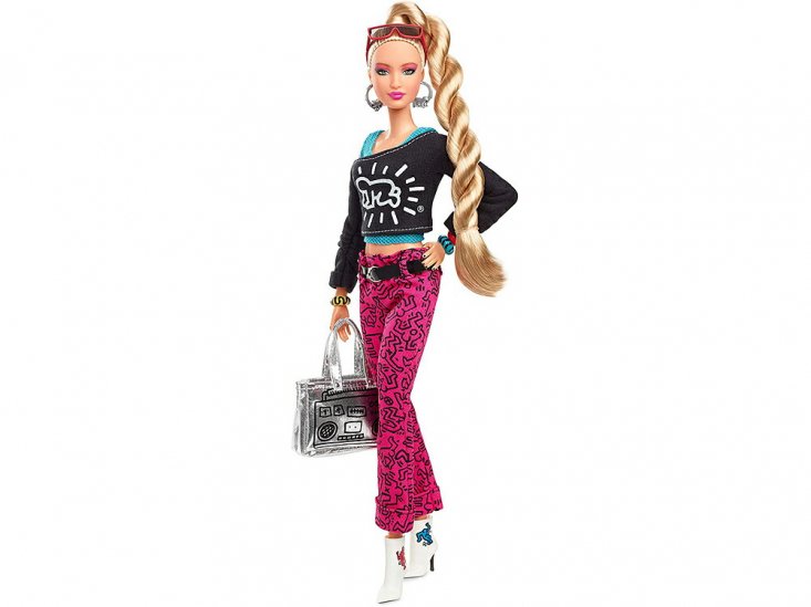 バービー キース・ヘリング ドール 人形 ポーザブル Keith Haring X Barbie Doll (FXD87) - FAR-OUT