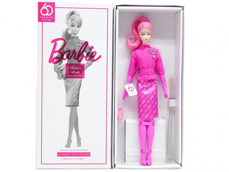 バービー 60周年記念 ファッションモデル・コレクション オールピンク