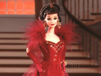 バービー 風と共に去りぬ スカーレット・オハラ レッドドレス  Barbie Gone with the Wind Scarlett O'Hara  Red dress