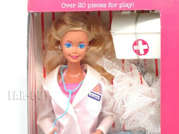Doctor Barbie ドクター バービー 医者 ドール 人形 着せ替え付き 1987
