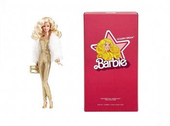 バービー ゴールデンドリーム スーパースター 復刻版 ドール 人形 Barbie Golden Dream Doll