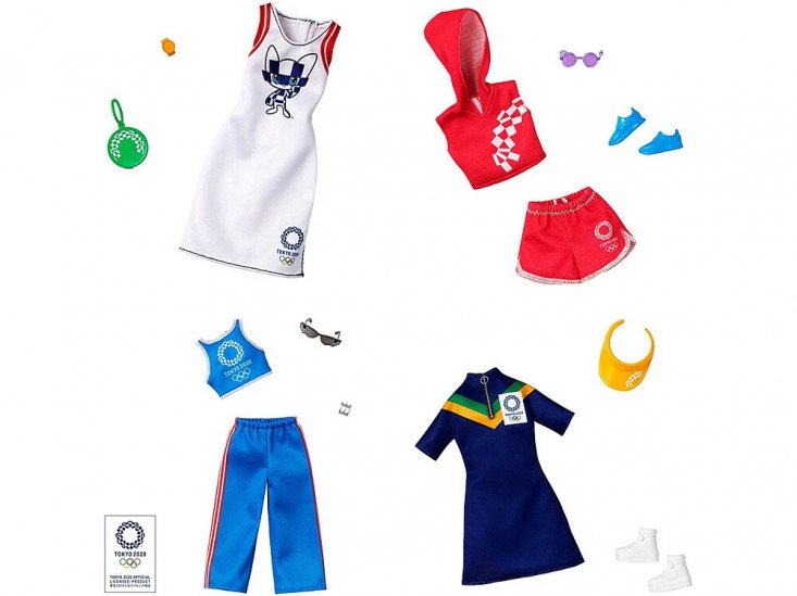 バービー 東京オリンピック 2020 着せ替え コンプリート 4点セット ライセンスファッション BARBIE COMPLETE LOOK  OLYMPICS FASHION - FAR-OUT