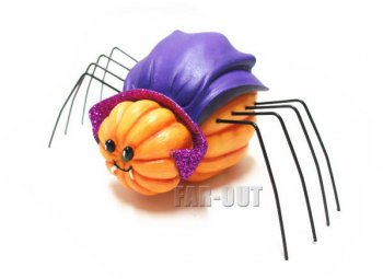 Home Grown ホームグロウン かぼちゃ スパイダー 蜘蛛 クモ フィギュア フィギュアリン