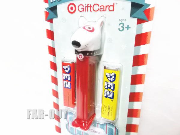 PEZ ペッツ ターゲット 2013 クリスマス ギフトカード付き