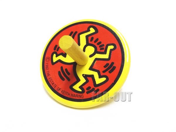 キース・ヘリング アート vilac ヴィラック 木製 コマ Keith Haring - FAR-OUT