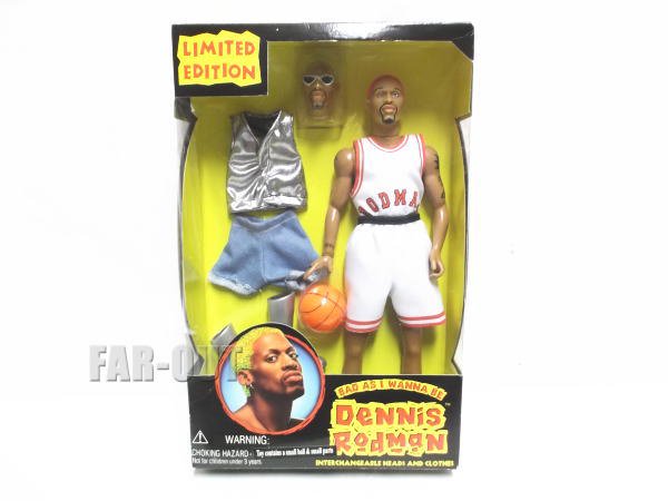 デニス・ロッドマン バスケットボール ドール 人形 ファッション付き