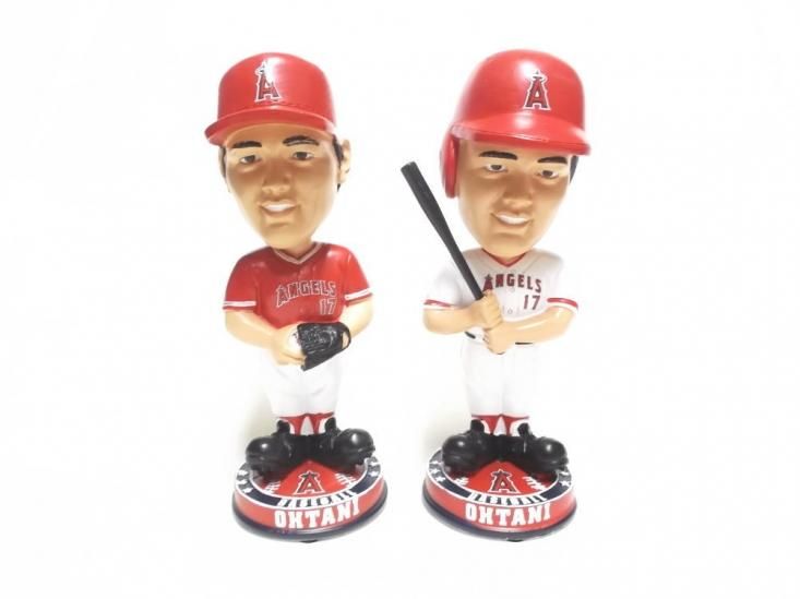 大谷翔平＋マイクトラウト ボブルヘッド人形 - スポーツ選手