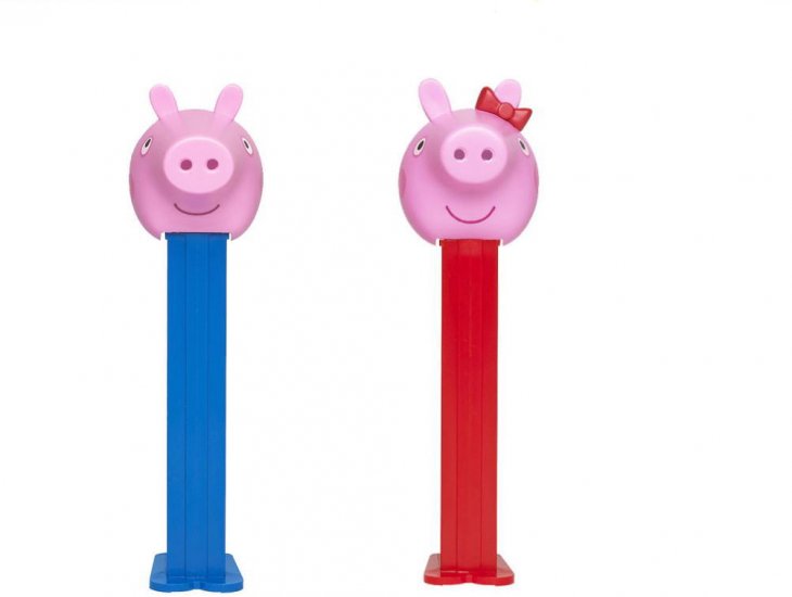 PEZ ペッパピッグ ボックス入り 2点セット ペッパ & ジョージ ペッツ