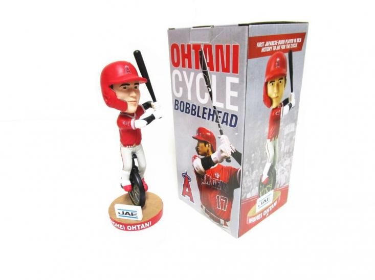 ふるさと割 専用 大谷翔平選手 Bobblehead) サイクルヒット記念