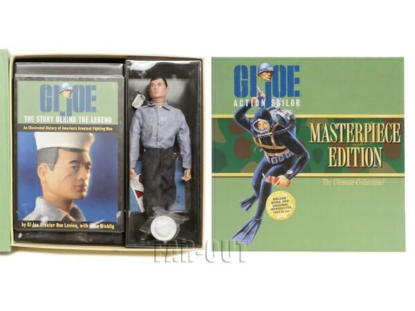 GIジョー アクション セーラー 復刻版 ポーザブルドール 人形 ヒストリーブック付き ボックス入りセット G.I. Joe Action  Sailor Masterpiece Edition - FAR-OUT