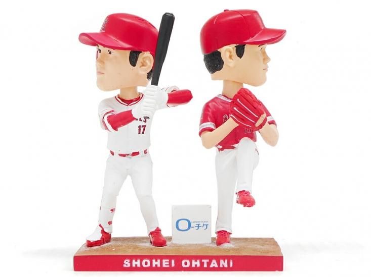 お買い得モデル anno 大谷翔平 2018年 二刀流ボブルヘッド 記念グッズ ...