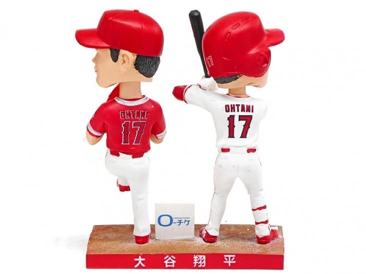 新素材新作 MLB ANGELS 大谷翔平ダブルボブルヘッド人形 記念グッズ